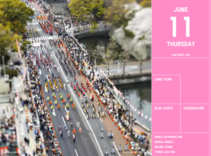 uniqloCalendar